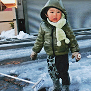 雪かきは疲れましゅう